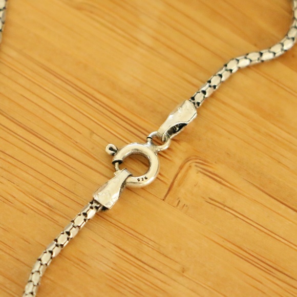 Sterling Silver EAGLE & COBRA Men's Necklace - Picture 7 of 8